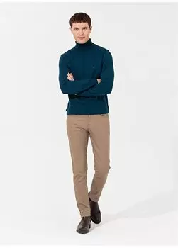 Норковые мужские брюки Pierre Cardin, норковый