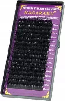 Норковые ресницы Nagaraku L/N 0,07 11 мм, 16 полосок Project Lashes