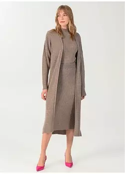 Норковый женский кардиган NGSTYLE