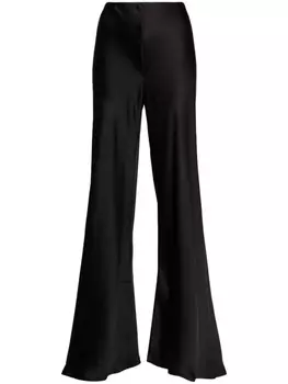 Norma Kamali брюки Bias Elephant, черный