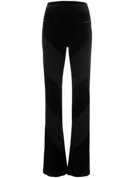 Norma Kamali брюки узкого кроя, черный