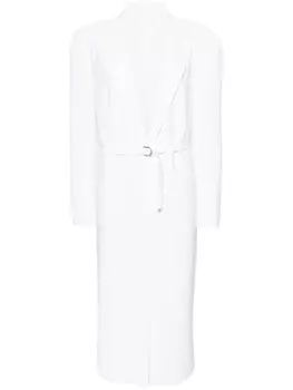 Norma Kamali платье макси, белый