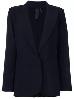 Norma Kamali жакет классического кроя, синий