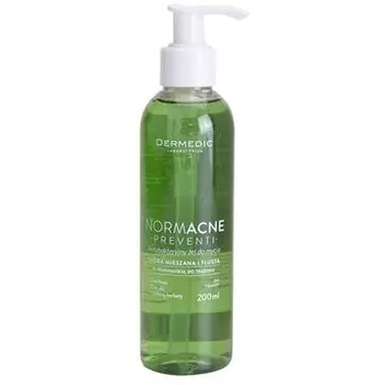 Normacne Preventi Антибактериальный очищающий гель для лица 200 г, Dermedic