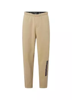 Нормальные бежевые мужские спортивные штаны Calvin Klein Jeans