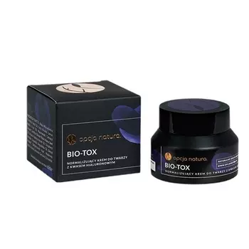 Нормализующий крем для лица Bio-Tox с гиалуроновой кислотой 50 мл Opcja Natura