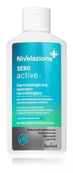 Нормализующий шампунь для жирной и раздраженной кожи головы Farmona Nivelazione Sebo Active