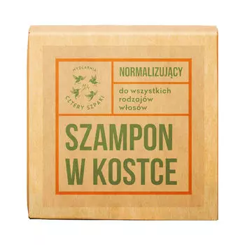 Нормализующий шампунь-мыло, 75 г Mydlarnia Cztery Szpaki