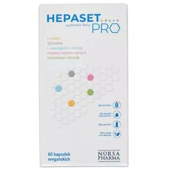 Norsa Pharma, Гепасет ПРО, 60 капс.
