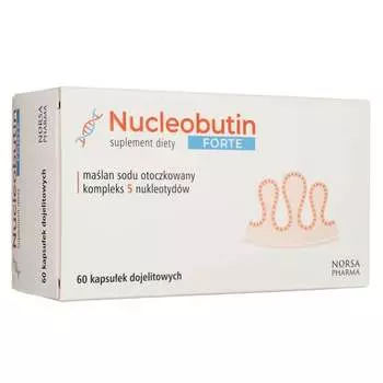Norsa Pharma, Нуклеобутин Форте, 60 капс.
