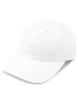 Norse Projects кепка Sports с логотипом, белый