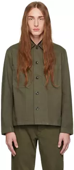 NORSE PROJECTS Куртка цвета хаки Tyge