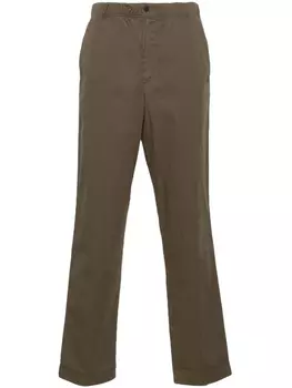 Norse Projects прямые брюки Ezra, зеленый