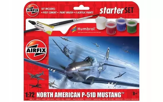 North American P-51D Mustang — подарочный набор Airfix 55013