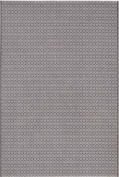 NORTHRUGS Ковер "Coin", прямоугольный, для дома и улицы, атмосферостойкий, балкон, имитация сизаля, для гостиной, водонепроницаемый 80х150 см, черный