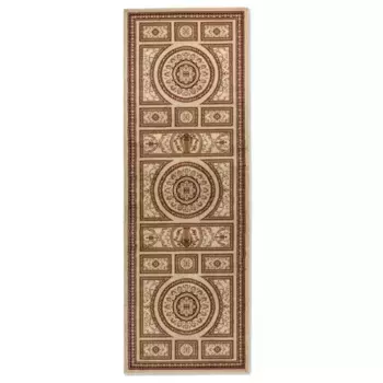 NORTHRUGS ковер "Гузара", прямоугольный, высота 8 мм, восточный вид, дорожка, износостойкий, простой в уходе, прочный, цвет Creme