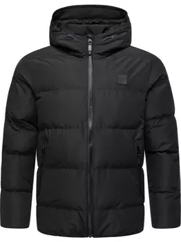 Норвежская стеганая куртка Ragwear, черный