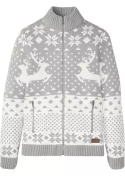 Норвежский кардиган Bpc Selection, серый