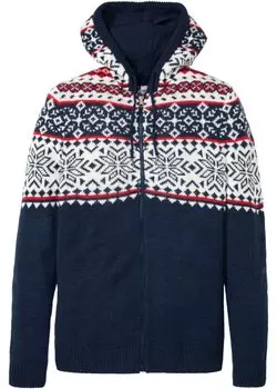 Норвежский кардиган John Baner Jeanswear, синий