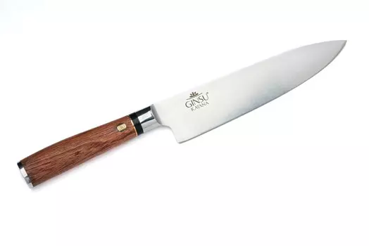 Нош шефа GINSU KATANA 8 дюймов, коричневый