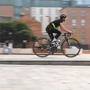 Носимый комбинированный цепной замок Spin Hiplok, цвет All Black