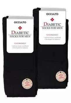 Носки 10 PACK DIABETIKER OCCULTO, черный