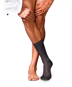 Носки "№10 pure fil d'cosse" Falke, серый