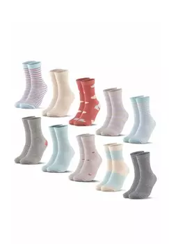 Носки 10ER PACK BUNTE OCCULTO, серый