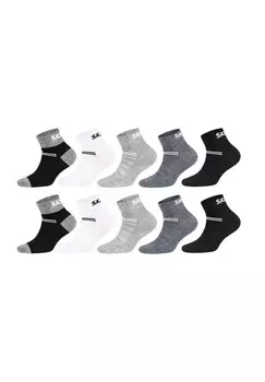 Носки 10ER PACK Skechers, белый/серый/черный