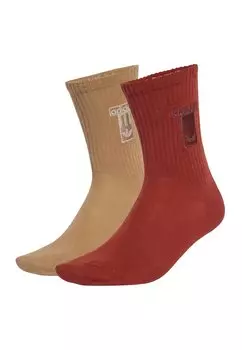 Носки 2 PACK Adidas Originals, коричневый