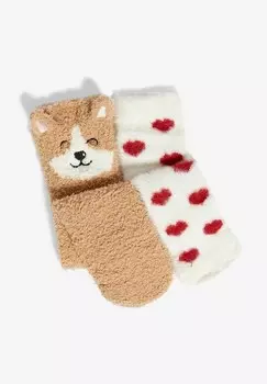 Носки 2 PACK Etam, песочный