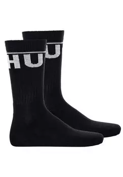 Носки 2 Pack HUGO, черный