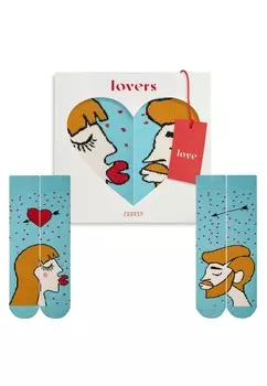Носки 2 PACK LOVERS Zooksy, синий