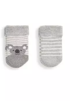 Носки 2-PACK UNISEX JoJo Maman Bb, серый