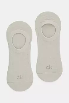 Носки 2 пары Calvin Klein, бежевый