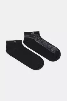 Носки 2 пары Calvin Klein, черный
