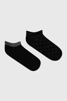 Носки (2 пары) Calvin Klein, черный
