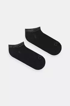 Носки 2 пары Calvin Klein, черный