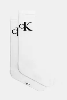 Носки 2 пары Calvin Klein Jeans, белый
