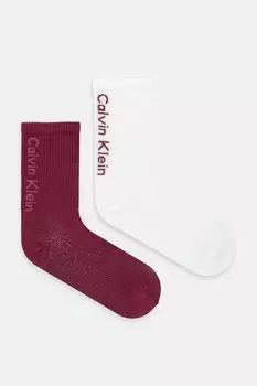 Носки 2 пары Calvin Klein Jeans, белый
