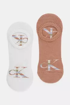 Носки 2 пары Calvin Klein Jeans, белый