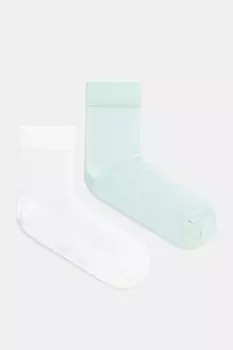 Носки 2 пары Calvin Klein Jeans, бирюзовый