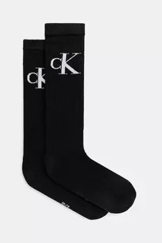Носки 2 пары Calvin Klein Jeans, черный