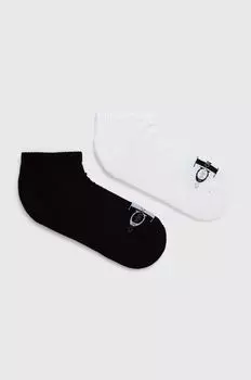 Носки , 2 пары Calvin Klein Jeans, черный