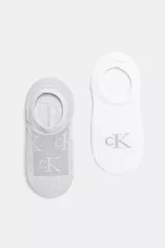 Носки 2 пары Calvin Klein Jeans, серый