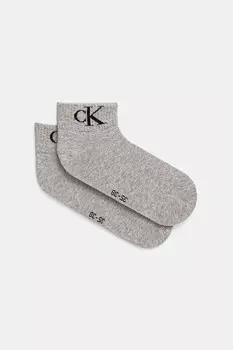 Носки 2 пары Calvin Klein Jeans, серый