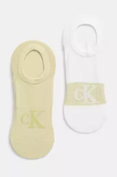 Носки 2 пары Calvin Klein Jeans, зеленый
