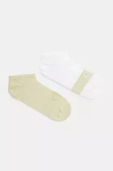Носки 2 пары Calvin Klein Jeans, зеленый