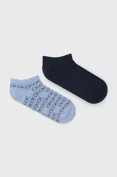 Носки 2 пары Calvin Klein, синий