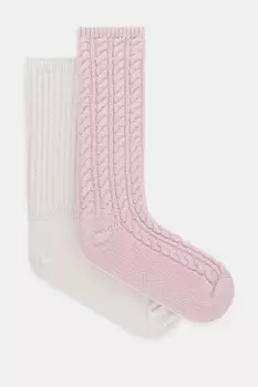 Носки 2 пары Hollister Co., розовый